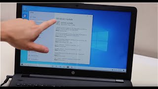 How To Update Your Windows 10 Laptop Computer  Update Drivers  Process Updates  Shown On An HP [upl. by Hamehseer]