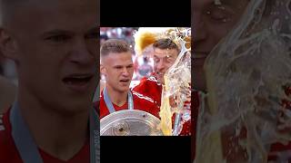 Bayern beer celebration🍺🔥 shorts football viral fyp foryou [upl. by Aynatal]