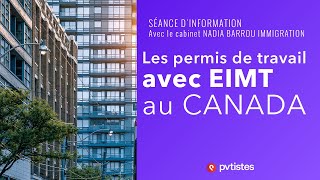 🇨🇦 Les permis de travail avec EIMT étude dimpact sur le marché du travail au Canada [upl. by Herodias]