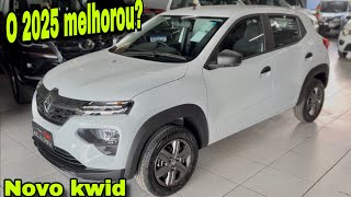 RENAULT KWID ZEN  2025 TEVE ALGUMA MELHORIAS VEJA QUAIS FORAM [upl. by Hendrika206]