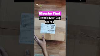 Ceramic Soup Bowl Set  Meesho  Serving Bowl  youtubeshorts  shorts itsfamilytime meesho soup [upl. by Mirna]