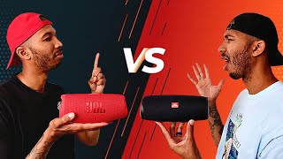 JBL Charge 5 vs JBL Charge 4  Who Is The Charge King [upl. by Arrekahs818]