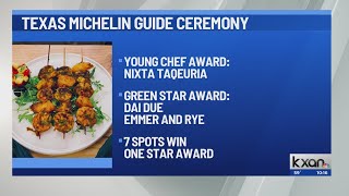 Several Austin restaurants named in annual MICHELIN Guide Ceremony [upl. by Eikcuhc570]