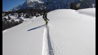 Skitour Kleinwalsertal  Walmendinger Horn Preseason [upl. by Orella]