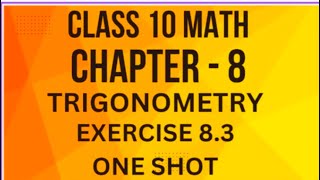 EX 83 MATH CLASS 10 ONE SHOT  MATH EX 83 CLASS 10  CBSE CLASS 10 MATH  NCERT [upl. by Radnaxela34]