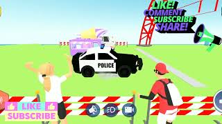 police car fire brigade race delivery van race sabhi gadi ka race video like share comment kunwarraj [upl. by Wennerholn]