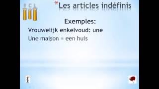 les articles indéfinis [upl. by Stieglitz603]