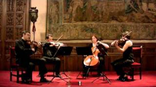 Anton Arensky Variations on a Theme by Tchaikovsky op35a Cuarteto Petrus [upl. by Lyn]