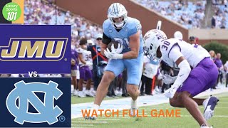 James Madison vs North Carolina Full Game Replay 2024 Football [upl. by Dierdre]