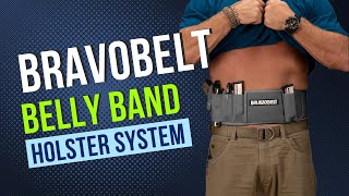 BravoBelt Belly Band Holster System  Perfect for Concealed Carry  The Only Holster You Need [upl. by Nikkie]