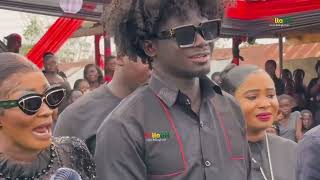 Kuami Eugene Burries DadEmpress Gifty Piesie Esther other celebrities storm Funeral in grand style [upl. by Rybma]