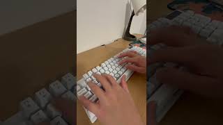 Clavier Aliexpress 5€ VS Wooting custom 250€  ⌨️ shorts [upl. by Astrea]