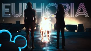 Euphoria w Laugh Track  Btw Fck Nate Jacobs  Euphoria S01 E08 [upl. by Bazluke]