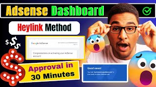 Create Unlimited Adsense Active Dashboard With Heylinkme  New Adsense Active Dashboard Trick wiqi [upl. by Padriac]