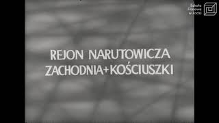 quotŚródmieście Łodzi 1972  kwiecieńquot reż J Matula  PWSFTviT 1972 [upl. by Finnegan]