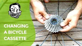 How to change a bicycle cassette [upl. by Wulf]