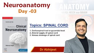 Neuroanatomy  Spinal Cord Gross Anatomy  3 For Mbbs 1st Proff By Dr Abhijeet [upl. by Shayla]