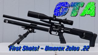 First Shots with the new Umarex Zelos from Umarex USA  Tactical Affordable Adjustable Accurate [upl. by Nodal451]