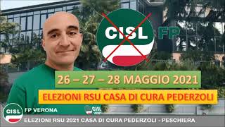 CISL FP Verona Elezioni RSU 2021 Clinica Pederzoli Peschiera del Garda Stefano Salaorni presenta [upl. by Kcirederf]