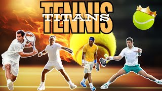 Top 10 Greatest Mens Tennis Players of All Time [upl. by Beach765]