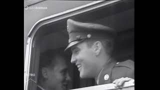 Elvis Presley kommt in Bremerhaven an 1958 [upl. by Aicined]