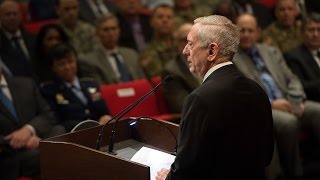 Gen James Mattis  First Address to Pentagon Staff [upl. by Vasquez]