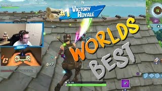 Killing the Worlds Best Console PlayerObey Upshall Fortnite Highlights [upl. by Bunnie]