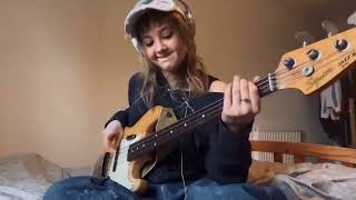 Back in the day  Erykah Badu Eliana femalien Beabadoobee Bassist Cover [upl. by Ailisab]