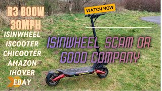 electric scooter r3 800W chicooter isinwheel scam or not find outfull review everythin u need [upl. by Bennet]