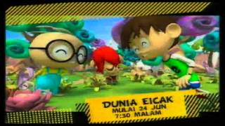 Promo Dunia Eicak Bananana di Tv3  Tv3 bermula 2462012  730 malam [upl. by Damalis807]