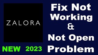 How To Fix Zalora App Not Working  Zalora Not Open Problem  PSA 24 [upl. by Signe]