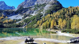 Austrias Secret Lakes Heiterwanger See Plansee Seebensee Zugspitze Österreich Seen Okt 2021 [upl. by Riess]