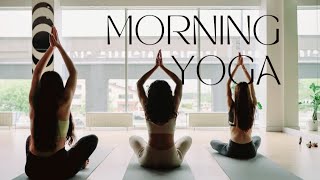 Morning yoga 🧘‍♀️ routine with sonam sharma yogatrainer morningyoga morningroutine yoga [upl. by Spragens]