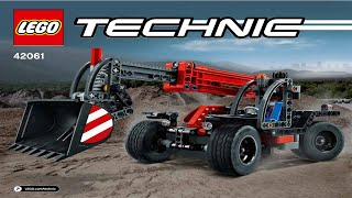 LEGO instructions  Technic  42061  Telehandler Model A [upl. by Ibson496]