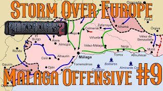 Malaga Offensive  3 February 1937  Part 9  Panzer Corps 2  Storm Over Europe [upl. by Molahs147]