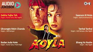 Koyla  Audio Jukebox  Shahrukh Khan  Madhuri Dixit  Hindi Hit Songs [upl. by Ydor]