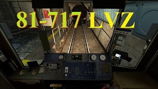 Gmod Metrostroi  81717 LVZ на Loopline [upl. by Llewxam]