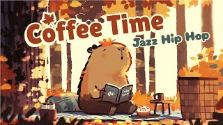 Coffee Time ☕ Lofi Jazz HipHop 🍁 quotEver made fancy coffee on an autumn picnicquot [upl. by Clari]