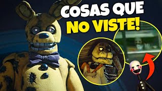 37 COSAS QUE NO VISTE EN LA PELÍCULA DE FNAF  Five Nights at Freddys 4K [upl. by Ashil]