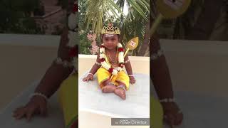 Murugan fancy dress costume  Lord Muruga Birthday 2018 [upl. by Nial]