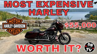 Harley Davidson CVO Street Glide Full Test and Review The Most Expensive Harley [upl. by Enelrak]