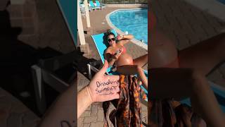 Pranking my pregnant wife with a dissolving swimsuit 🤯 [upl. by Suiremed]