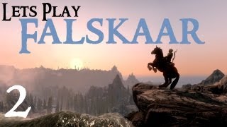 Lets Play Falskaar Skyrim  Episode 2 [upl. by Kermit267]