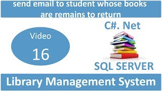 send email to student whose books are remains to return [upl. by Leia]