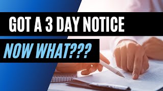 3Day Notice to Vacate What Every Tenant Should Know [upl. by Harutak]