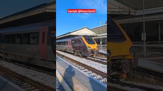 220002 Departs Exeter St Davids class220 crosscountrytrains trainspotting WesternSpot23 [upl. by Brackett]