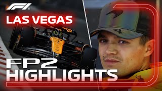 FP2 Highlights  2024 Las Vegas Grand Prix [upl. by Ortiz]