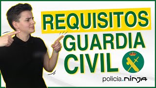 REQUISITOS para OPOSITAR a GUARDIA CIVIL 🧐🟢 [upl. by Burrton542]