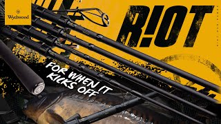 NEW RANGE OF RIOT CARP FISHING RODS [upl. by Doll838]