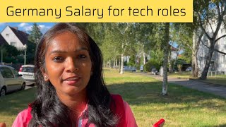 Salary ranges in Germany  What salary in Germany for tech  developer designer pm roles tamil [upl. by Bale417]